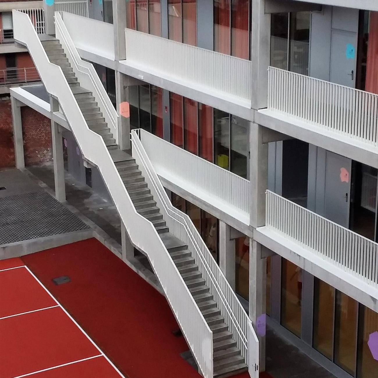 Stalen balustrades en trapleuningen