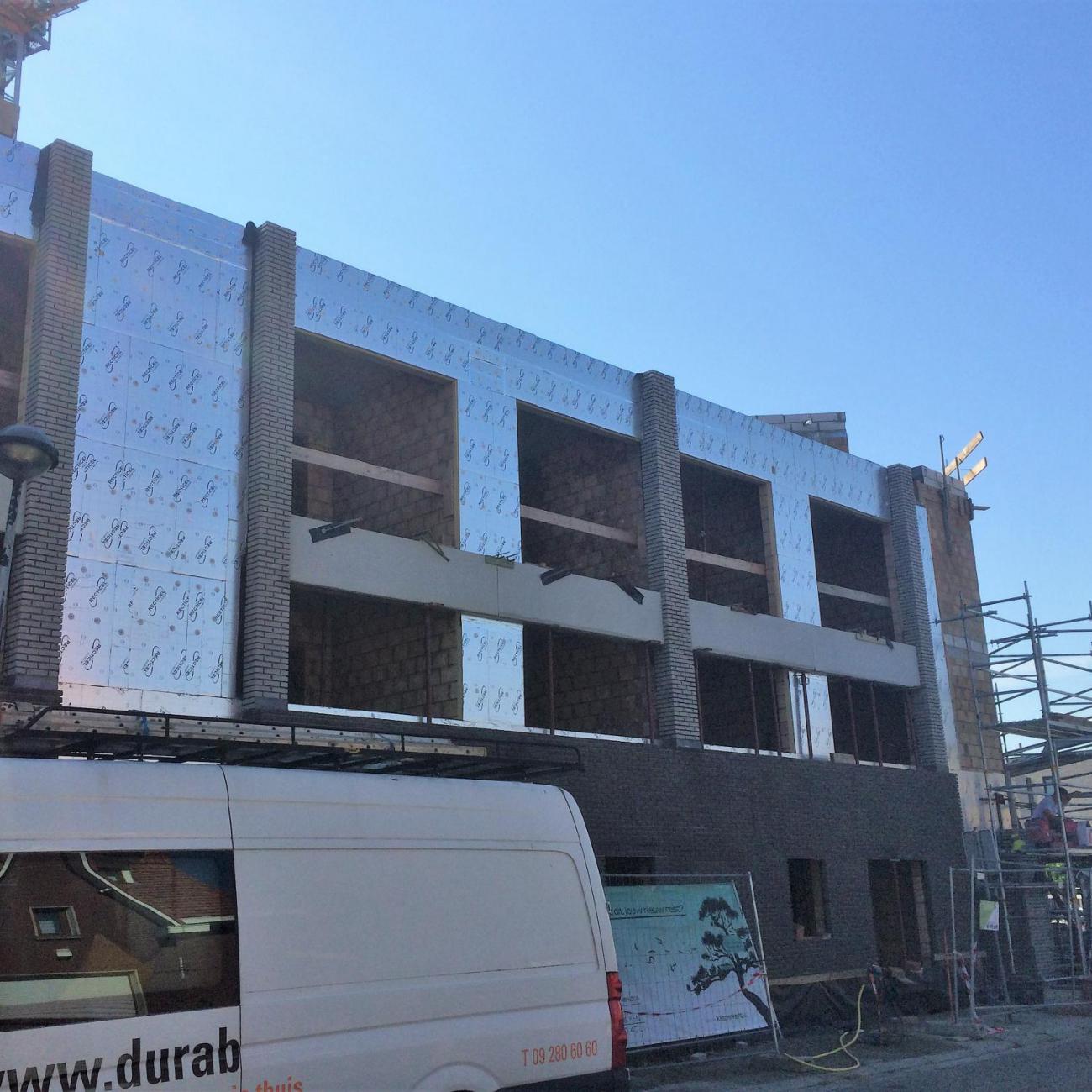 voorzijde voor montage