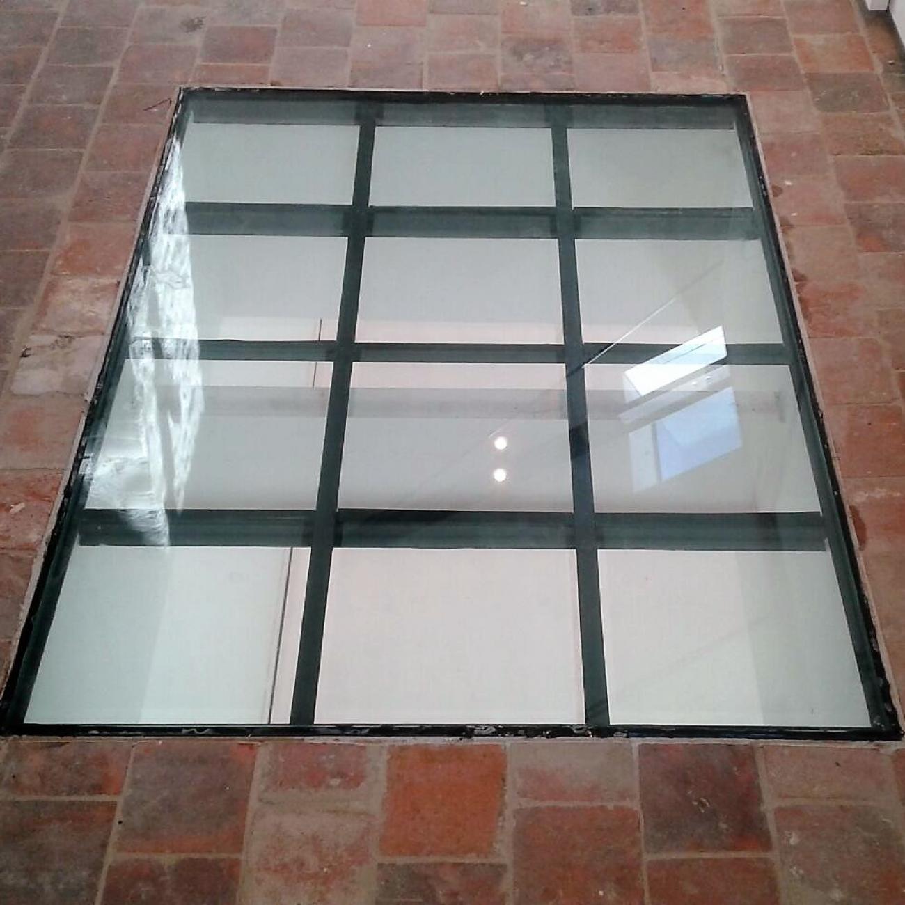 glasvloer