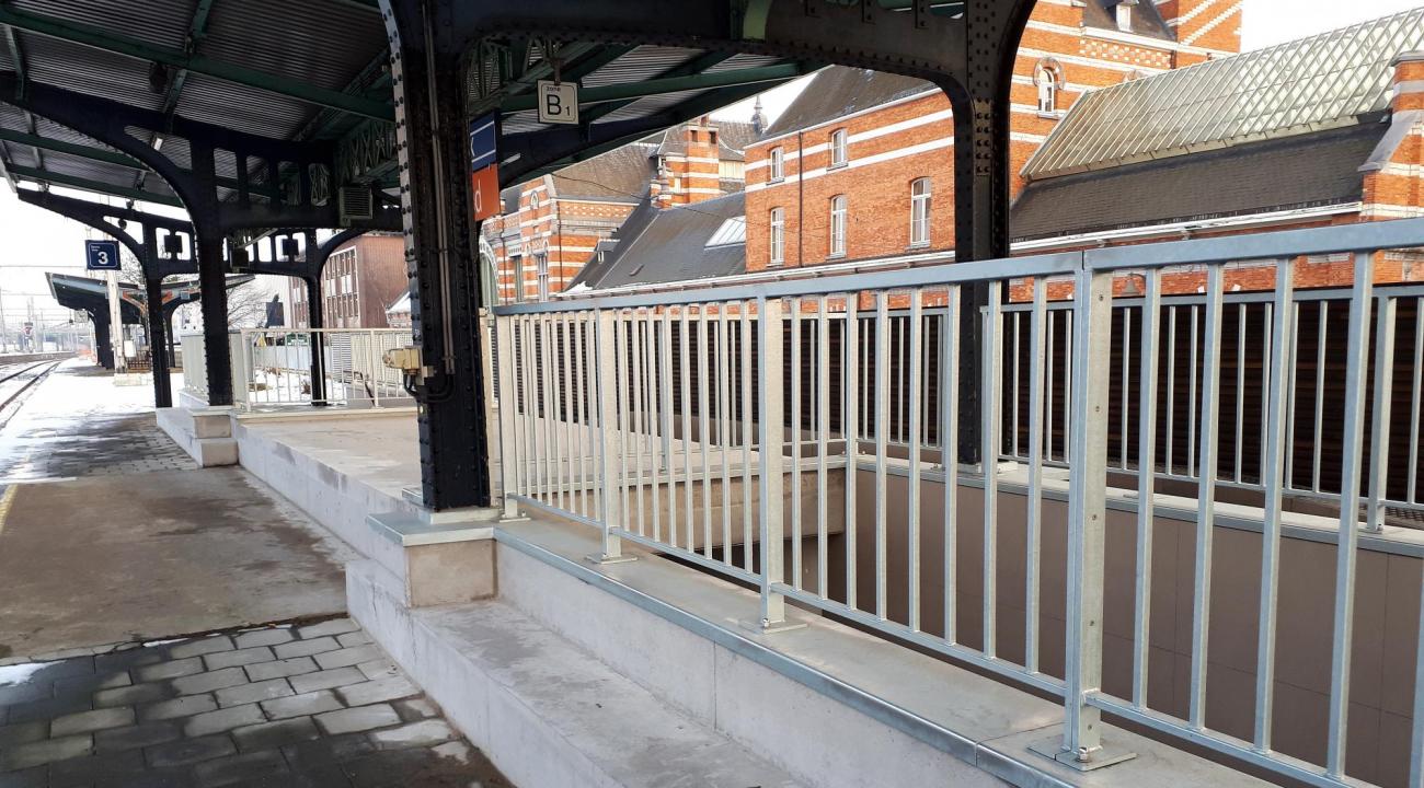 Gegalvaniseerde leuningen