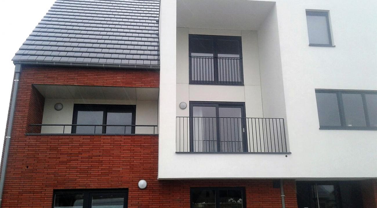 Balustrade in metaal 