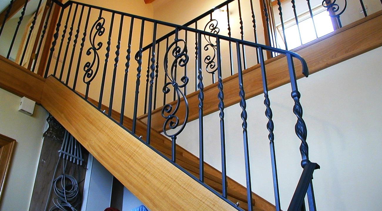 smeedijzeren trapleuning