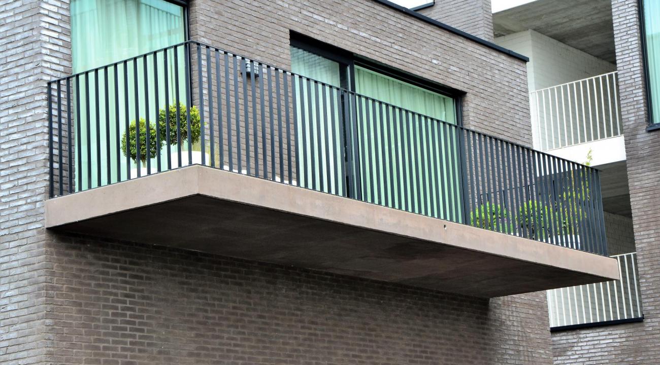 stalen terrasleuning