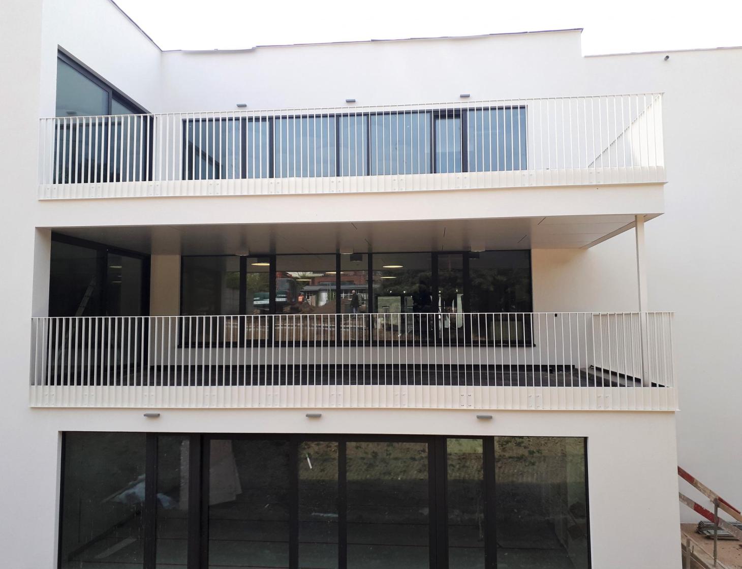 Stalen terrasbalustrades